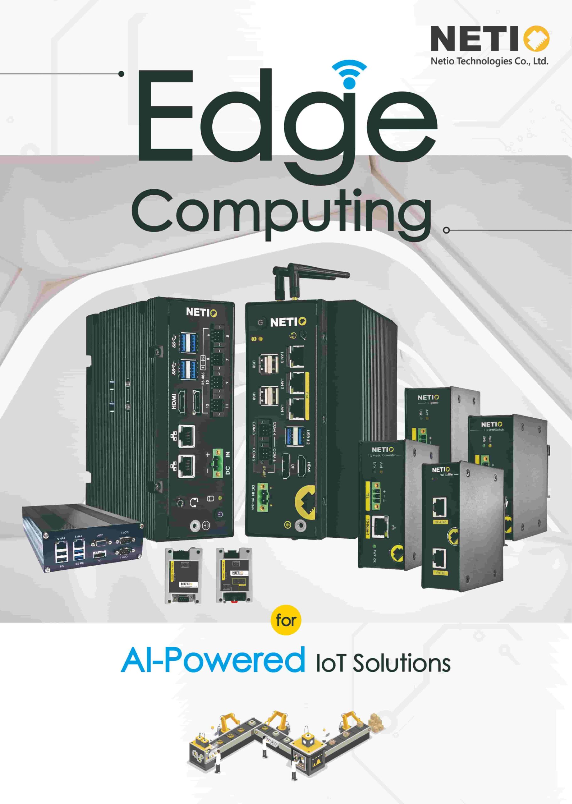 Edge computing for AI powered IoT solutions.