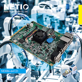 Netiotek Compact Fanless PC is designed with low power consumption components