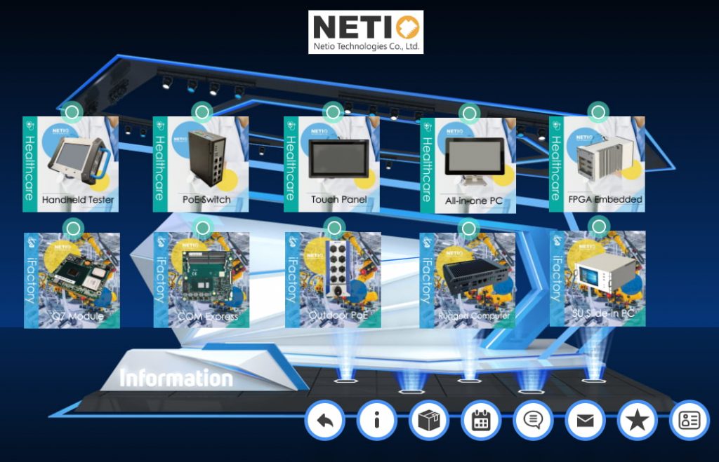 Virtual Booth of Netiotek