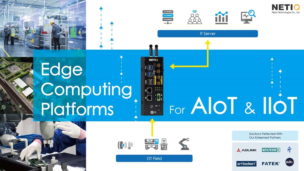 Netiotek's IoT product offerings starts with the release of a new high-performance IoT gateway tailored for digital AI applications.