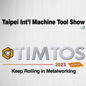 台灣最大規模國際專業展- 「台北國際工具機展（TIMTOS）」 將於2023年3月6日至11日強勢回歸。