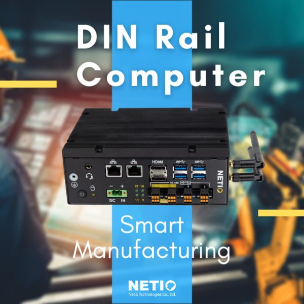 DIN Rail Computer for smart manufacturing/i-Factory