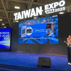 Netiotek's showcase in 2025 Taiwan EXPO USA.