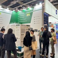 the booth of embedian at Embedded World 2025.