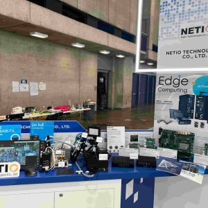 Netiotek's Edge Computing Solution showcase in 2025 Taiwan EXPO USA.