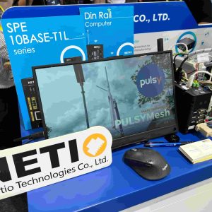 Netiotek collaborated with Pulsy to showcase SPE 10Base-T1L in 2025 Taiwan EXPO USA.